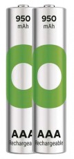 GP Batteries GP ReCyko NiMH Akkumulátor HR03 (AAA) 950mAh 2db Akkuk és töltők - Li-ion akkumulátor és töltő (gyári) - Akku - 508819