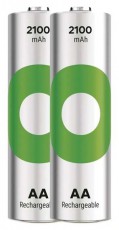 GP Batteries GP ReCyko NiMH Akkumulátor HR6 (AA) 2100mAh 2db Akkuk és töltők - Li-ion akkumulátor és töltő (gyári) - Akku - 508823