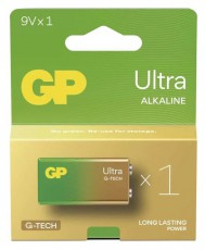 GP Batteries GP Ultra alkáli elem 9V 1db Akkuk és töltők - Elem - 508809