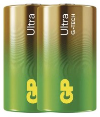 GP Batteries GP Ultra alkáli elem LR20 (D) 2db Akkuk és töltők - Elem - 508808
