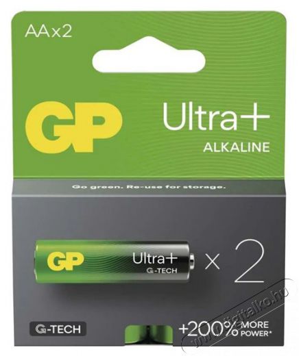 GP Batteries GP Ultra Plus alkáli elem AA 2db Akkuk és töltők - Elem - 508812