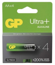 GP Batteries GP Ultra Plus alkáli elem AA 4db - Akkuk és töltők - Elem - 508813