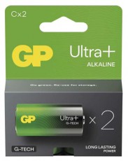 GP Batteries GP Ultra Plus alkáli elem LR14 (C) 2db Akkuk és töltők - Elem - 508814