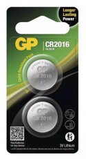 GP B15163 LÍTIUM GOMBELEM CR2016 2DB/BLISZTER Akkuk és töltők - Elem - 468538
