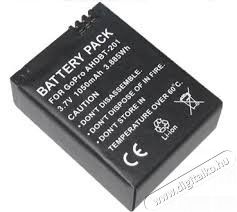 GP GP-37 1300mAh akkumulátor GoPro Hero 3+/ 3 kamerához Fényképezőgép / kamera - Sport kamera tartozékok - Akkumulátor / töltő - 303721
