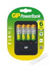 GP PB550 akkutöltő + 4x2100mAh AA NiMH Akku + 12V töltő Akkuk és töltők - Li-ion akkumulátor és töltő (gyári) - Szettben - 337268