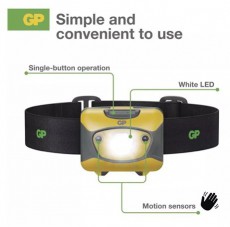 GP P8571 CREE LED FEJLÁMPA CH46, 300 LM Háztartás / Otthon / Kültér - Világítás / elektromosság - Fejlámpa - 468441