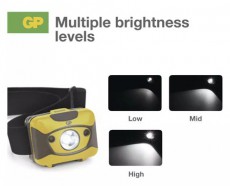 GP P8571 CREE LED FEJLÁMPA CH46, 300 LM Háztartás / Otthon / Kültér - Világítás / elektromosság - Fejlámpa - 468441