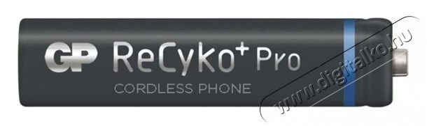 GP ReCyko+ Pro HR03 2db/bliszter 650mAh AAA akku Akkuk és töltők - Elem méretű akku és töltő - Akku - 337272