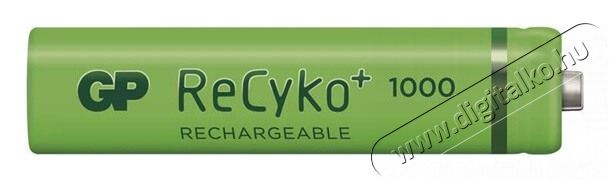 GP ReCyko+ HR03 4+2db/bliszter 1000mAh AAA akku Újdonságok - Új termékek - 337278