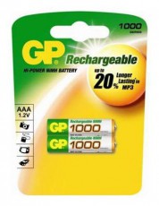 GP ReCyko+ mikro ceruza (AAA) akku 1000mAh 2db/blister Egyéb - Nem forgalmazzuk ! - 337282