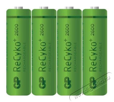 GP B14074 ReCyko HR6 4db/bliszter 2600mAh AA akku Akkuk és töltők - Elem méretű akku és töltő - Akku - 337271