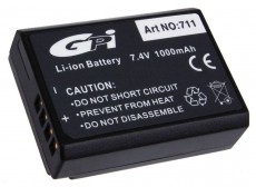 GPI 711 Li-ion akkumulátor Canon LP-E10 (1000mAh) Akkuk és töltők - Li-ion akkumulátor és töltő (utángyártott) - Akku - 322847