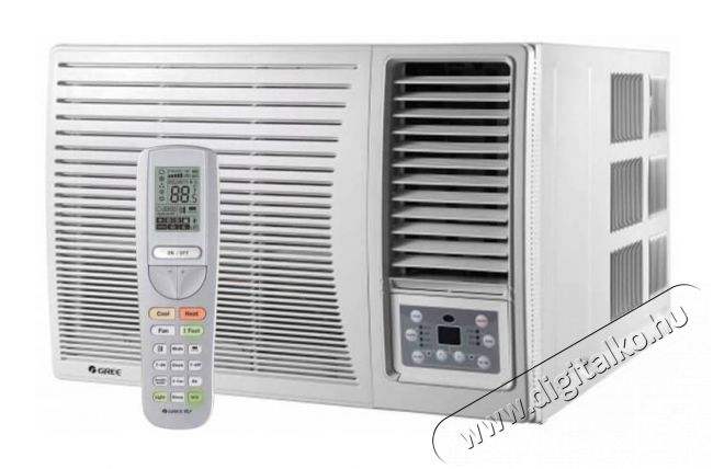 Gree GJC09AF-6RNB3A inverteres ablak klíma (2,6 kW) Háztartás / Otthon / Kültér - Ventilátor / Légkondicionáló - Split klíma - 348616