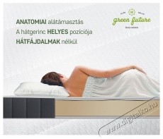 Green Future Serene Dual Confort Ortop&eacute;d matrac, 140x200x18 cm, rugalmas poliuret&aacute;n hab, megford&iacute;that&oacute;, k&ouml;zepes/feszes kem&eacute;nys&eacute;gű Sz&eacute;ps&eacute;g&aacute;pol&aacute;s / Eg&eacute;szs&eacute;g - Egy&eacute;b sz&eacute;ps&eacute;g / eg&eacute;szs&eacute;g term&eacute;k - 536619