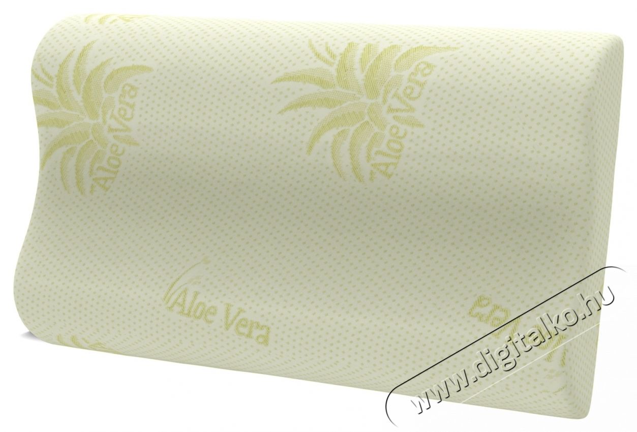 Green Future Soft Memory Latex Aloe Vera P&aacute;rna, 41 x 60 x 11 cm Sz&eacute;ps&eacute;g&aacute;pol&aacute;s / Eg&eacute;szs&eacute;g - Egy&eacute;b sz&eacute;ps&eacute;g / eg&eacute;szs&eacute;g term&eacute;k - 536623