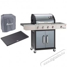 Grillchef TRITN 4.1 COOK grill plusz főzőlap &eacute;s fed&eacute;l 15707, CHAMPIONS CSOMAG H&aacute;ztart&aacute;s / Otthon / K&uuml;lt&eacute;r - K&uuml;lt&eacute;r / kerti term&eacute;k / grill - Kerti grill - 535221