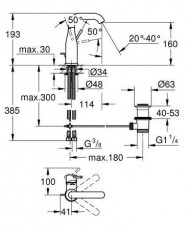 Grohe 23462001 Csaptelep Konyhai termékek - Mosogató - Mosogató csaptelep - 348051