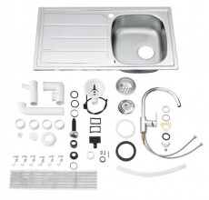 Grohe Bauedge mosogató és csaptelep (31562SD0) Konyhai termékek - Mosogató - Mosogató csaptelep - 348053