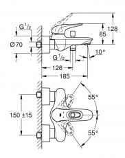 Grohe 33591003 Csaptelep Konyhai termékek - Mosogató - Mosogató csaptelep - 348155