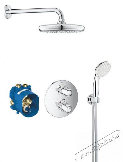 Grohe 34614001 Zuhanyrendszer Háztartás / Otthon / Kültér - Fürdőszoba / wc - Kiegészítő - 348104