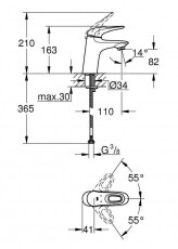 Grohe 32468003 mosdócsaptelep Konyhai termékek - Mosogató - Mosogató csaptelep - 348143