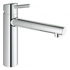 Grohe Concetto egykaros mosogatócsaptelep kihúzható fejjel (31129001) Konyhai termékek - Mosogató - Mosogató csaptelep - 348176