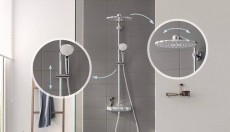 Grohe Euphoria SmartControl 310 Cube Duo Termosztátos zuhanyrendszer (26508000) Háztartás / Otthon / Kültér - Fürdőszoba / wc - Kiegészítő - 348196