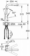 Grohe 30270DL0 Mosogató csaptelep Konyhai termékek - Mosogató - Mosogató csaptelep - 370277