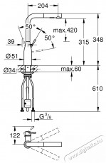 Grohe 30504DL0 Csaptelep Konyhai termékek - Mosogató - Mosogató csaptelep - 451733