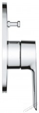 Grohe 23558002 Start OHM egykaros falba &eacute;p&iacute;thető k&aacute;dcsaptelep, automata zuhanyv&aacute;lt&oacute;, 46mm ker&aacute;mia bet&eacute;t, kr&oacute;m (23558002) H&aacute;ztart&aacute;s / Otthon / K&uuml;lt&eacute;r - F&uuml;rdőszoba / wc - Kieg&eacute;sz&iacute;tő - 536697