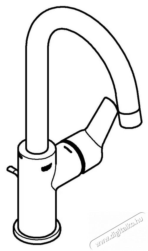 Grohe 24203002 Start OHM egykaros mosd&oacute;csaptelep, J kivitel, forgathat&oacute; kifoly&oacute;cső, L m&eacute;ret, kr&oacute;m (24203002) H&aacute;ztart&aacute;s / Otthon / K&uuml;lt&eacute;r - F&uuml;rdőszoba / wc - Kieg&eacute;sz&iacute;tő - 536698