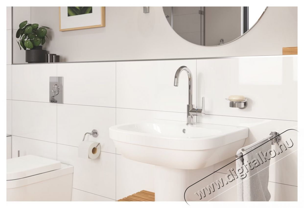 Grohe 24203002 Start OHM egykaros mosd&oacute;csaptelep, J kivitel, forgathat&oacute; kifoly&oacute;cső, L m&eacute;ret, kr&oacute;m (24203002) H&aacute;ztart&aacute;s / Otthon / K&uuml;lt&eacute;r - F&uuml;rdőszoba / wc - Kieg&eacute;sz&iacute;tő - 536698