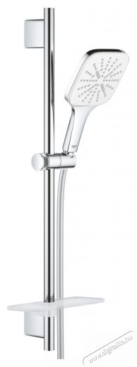 Grohe 26596000 Vit SmartActive Cube 130 zuhanyszett, &aacute;ll&iacute;that&oacute; 600mm zuhanyr&uacute;d, 1750mm g&eacute;gecső, 3 funkci&oacute;s zuhanyfej, kr&oacute;m (26596000) H&aacute;ztart&aacute;s / Otthon / K&uuml;lt&eacute;r - F&uuml;rdőszoba / wc - Kieg&eacute;sz&iacute;tő - 536687
