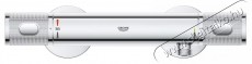Grohe 34790000 Precision Feel Termoszt&aacute;tos zuhany csaptelep, ECO &eacute;s SafeStop (max 38&deg;C) gomb, kr&oacute;m H&aacute;ztart&aacute;s / Otthon / K&uuml;lt&eacute;r - F&uuml;rdőszoba / wc - Kieg&eacute;sz&iacute;tő - 536677