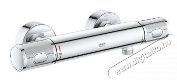 Grohe 34790000 Precision Feel Termoszt&aacute;tos zuhany csaptelep, ECO &eacute;s SafeStop (max 38&deg;C) gomb, kr&oacute;m H&aacute;ztart&aacute;s / Otthon / K&uuml;lt&eacute;r - F&uuml;rdőszoba / wc - Kieg&eacute;sz&iacute;tő - 536677
