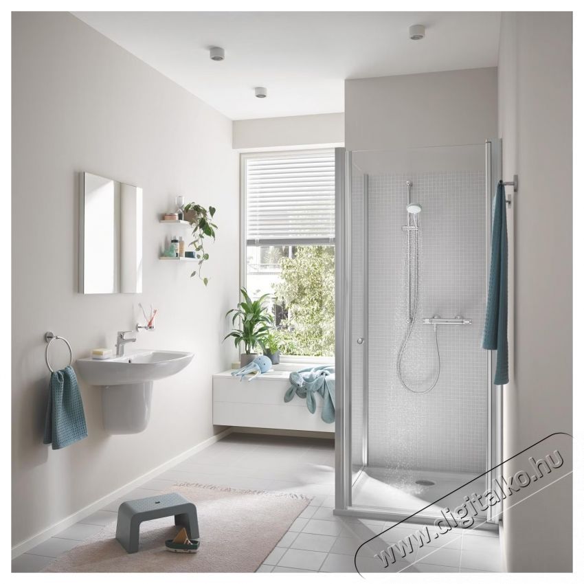 Grohe 34840000 Precision Flow termoszt&aacute;tos zuhany csaptelep, Safety Stop funkci&oacute; (38&deg;C), falra szerelhető, kr&oacute;m (34840000) H&aacute;ztart&aacute;s / Otthon / K&uuml;lt&eacute;r - F&uuml;rdőszoba / wc - Kieg&eacute;sz&iacute;tő - 536696