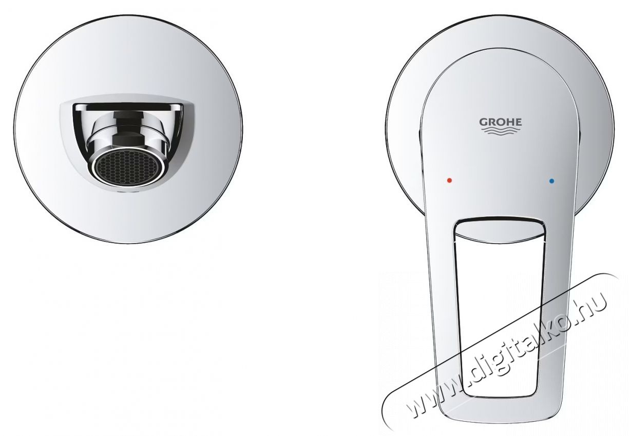 Grohe Bauloop 20289001 mosd&oacute;csaptelep 20289001, 1/2  , falra szerelhető, egykaros, 170 mm-es cső, ker&aacute;miapatron, kr&oacute;m Konyhai term&eacute;kek - Mosogat&oacute; - Mosogat&oacute; csaptelep - 536685