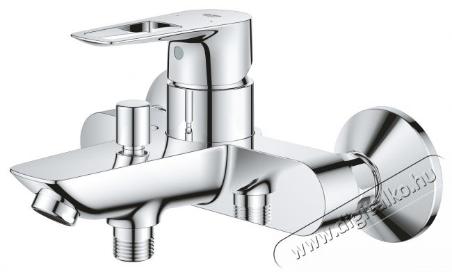 Grohe Bauloop 23602001 k&aacute;d csaptelep, 1/2  , falra r&ouml;gz&iacute;thető, egykaros, kr&oacute;m H&aacute;ztart&aacute;s / Otthon / K&uuml;lt&eacute;r - F&uuml;rdőszoba / wc - Kieg&eacute;sz&iacute;tő - 536728