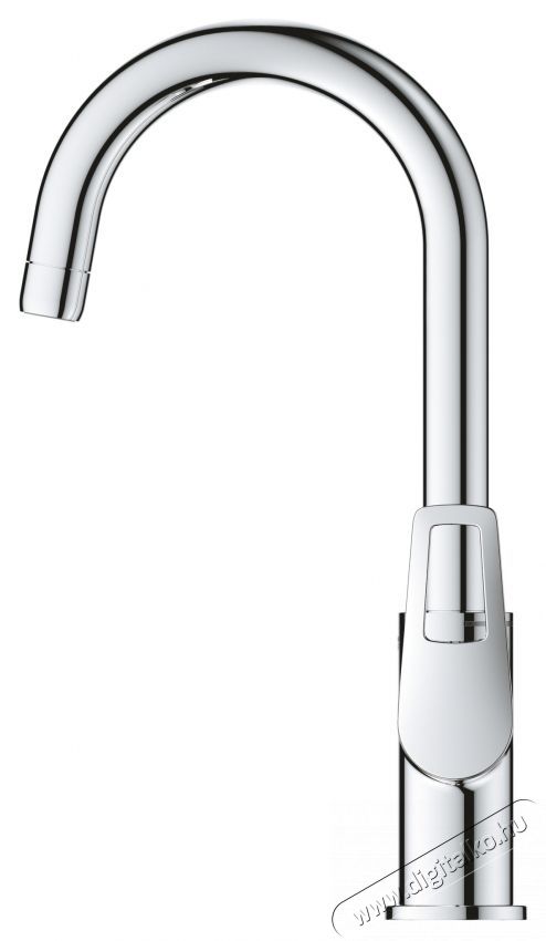 Grohe Bauloop mosd&oacute;kagyl&oacute; csaptelep 23891001, 3/8  , egykaros, L-es m&eacute;retű, nyom&oacute;gombos, forgathat&oacute;, kr&oacute;mozott H&aacute;ztart&aacute;s / Otthon / K&uuml;lt&eacute;r - F&uuml;rdőszoba / wc - Kieg&eacute;sz&iacute;tő - 536711