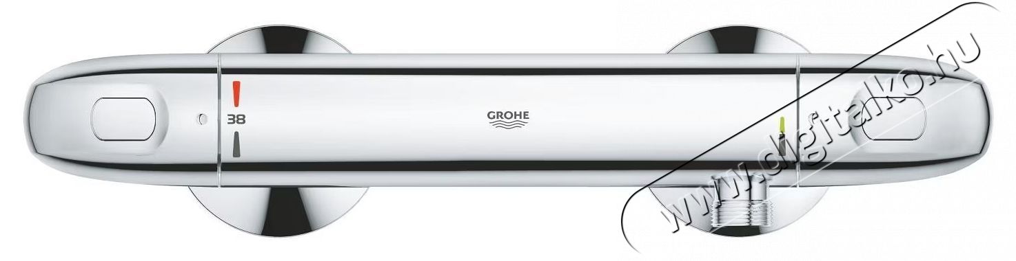 Grohe Grohtherm 1000 zuhanycsaptelep, szabad, termoszt&aacute;t, kr&oacute;m, 34814003 H&aacute;ztart&aacute;s / Otthon / K&uuml;lt&eacute;r - F&uuml;rdőszoba / wc - Kieg&eacute;sz&iacute;tő - 536668