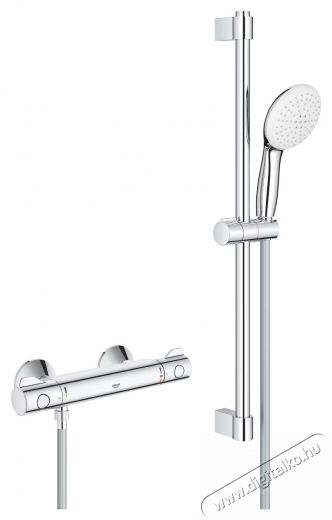 Grohe Grohtherm 800 zuhanycsaptelep 34565002, szabad, termoszt&aacute;t, zuhanyoszlop, 600 mm, kr&oacute;m H&aacute;ztart&aacute;s / Otthon / K&uuml;lt&eacute;r - F&uuml;rdőszoba / wc - Kieg&eacute;sz&iacute;tő - 536669