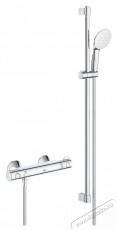 Grohe Grohtherm 800 zuhanycsaptelep 34566002, szabad, termoszt&aacute;t, zuhanyoszlop, 900 mm, kr&oacute;m H&aacute;ztart&aacute;s / Otthon / K&uuml;lt&eacute;r - F&uuml;rdőszoba / wc - Zuhanyz&oacute; polcrendszer - 536675