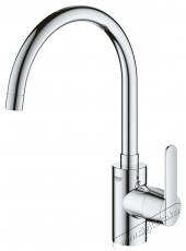 Grohe Konyhai csaptelep Grohe Get 31494001, 3/8 , C t&iacute;pus&uacute;, egyr&eacute;szes, magas kifoly&oacute;, kr&oacute;m Konyhai term&eacute;kek - Mosogat&oacute; - Mosogat&oacute; csaptelep - 536693