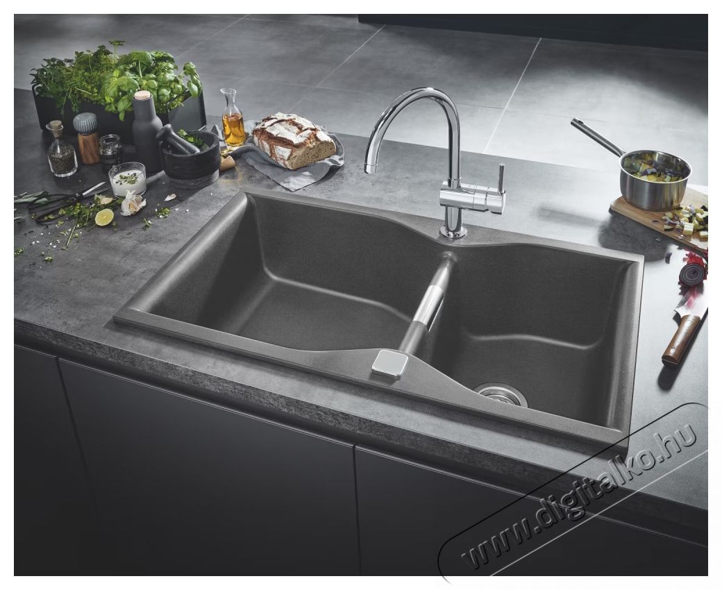 Grohe Minta konyhai csaptelep 32917000, 3/8 , egykaros, magas cs&ouml;ves, C t&iacute;pus&uacute;, forgathat&oacute;, hat&aacute;rol&oacute;, kr&oacute;m Konyhai term&eacute;kek - Mosogat&oacute; - Mosogat&oacute; csaptelep - 536680