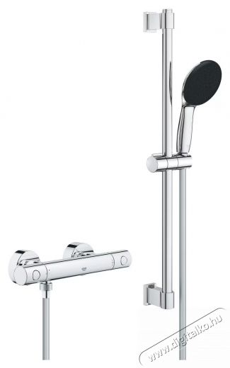 Grohe Precision Get 34856000 zuhanycsaptelep, expon&aacute;lt, termoszt&aacute;t, zuhanyoszlop, 600 mm, kr&oacute;m H&aacute;ztart&aacute;s / Otthon / K&uuml;lt&eacute;r - F&uuml;rdőszoba / wc - Kieg&eacute;sz&iacute;tő - 536671