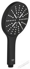 Grohe Rainshower SmartActive 130 22127KF0 zuhanyfej, 1/2 , 3 f&eacute;le sug&aacute;r, 9,5 l/perc, v&iacute;zkőmentes, matt, fekete H&aacute;ztart&aacute;s / Otthon / K&uuml;lt&eacute;r - F&uuml;rdőszoba / wc - Kieg&eacute;sz&iacute;tő - 536718