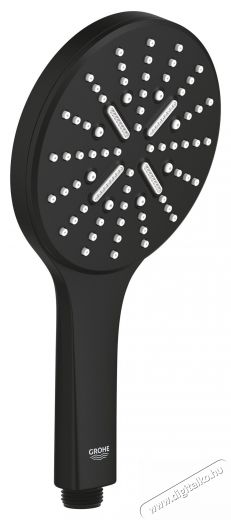 Grohe Rainshower SmartActive 130 22127KF0 zuhanyfej, 1/2 , 3 f&eacute;le sug&aacute;r, 9,5 l/perc, v&iacute;zkőmentes, matt, fekete H&aacute;ztart&aacute;s / Otthon / K&uuml;lt&eacute;r - F&uuml;rdőszoba / wc - Kieg&eacute;sz&iacute;tő - 536718