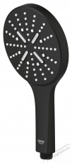 Grohe Rainshower SmartActive 130 22127KF0 zuhanyfej, 1/2 , 3 f&eacute;le sug&aacute;r, 9,5 l/perc, v&iacute;zkőmentes, matt, fekete H&aacute;ztart&aacute;s / Otthon / K&uuml;lt&eacute;r - F&uuml;rdőszoba / wc - Kieg&eacute;sz&iacute;tő - 536718