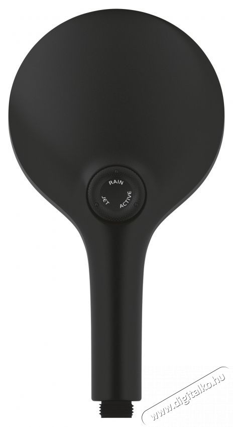 Grohe Rainshower SmartActive 130 22127KF0 zuhanyfej, 1/2 , 3 f&eacute;le sug&aacute;r, 9,5 l/perc, v&iacute;zkőmentes, matt, fekete H&aacute;ztart&aacute;s / Otthon / K&uuml;lt&eacute;r - F&uuml;rdőszoba / wc - Kieg&eacute;sz&iacute;tő - 536718